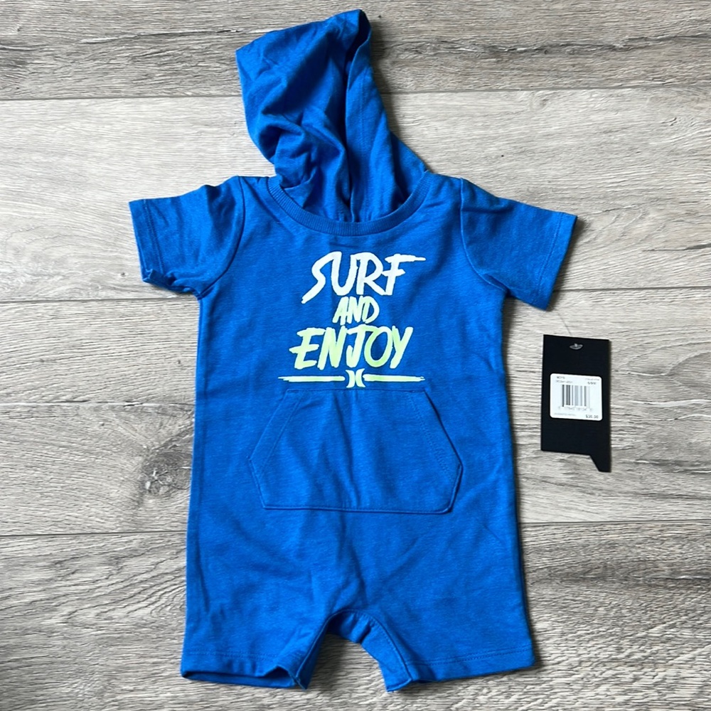 Hurley romper 6-9 months